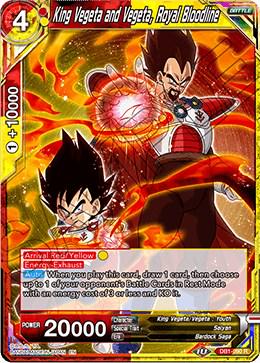 King Vegeta and Vegeta, Royal Bloodline DB1-090