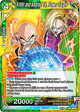 Krillin and Android 18, Power Couple DB1-093