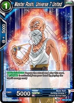Master Roshi, Universe 7 United DB1-027