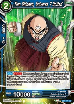 Tien Shinhan, Universe 7 United DB1-026