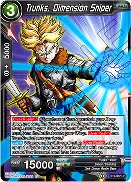 Trunks, Dimension Sniper DB1-082