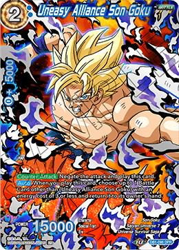 Uneasy Alliance Son Goku DB1-096