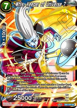 Whis, Keeper of Universe 7 DB1-032