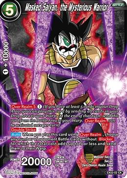 Masked Saiyan, the Mysterious Warrior EX02-02