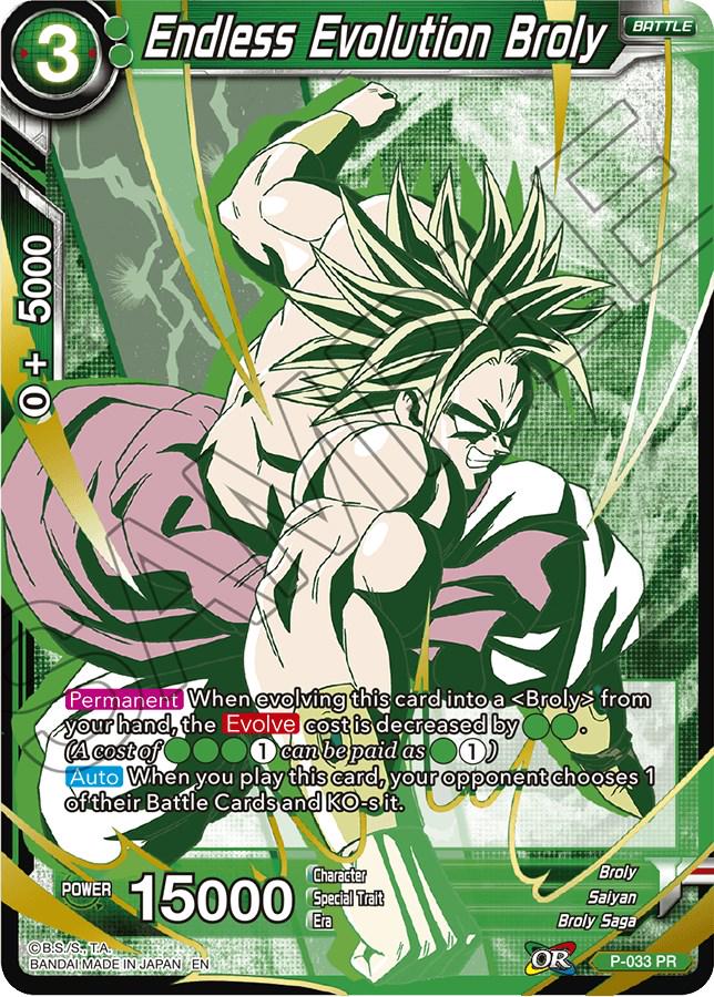 Endless Evolution Broly [Alternate Art] P-033