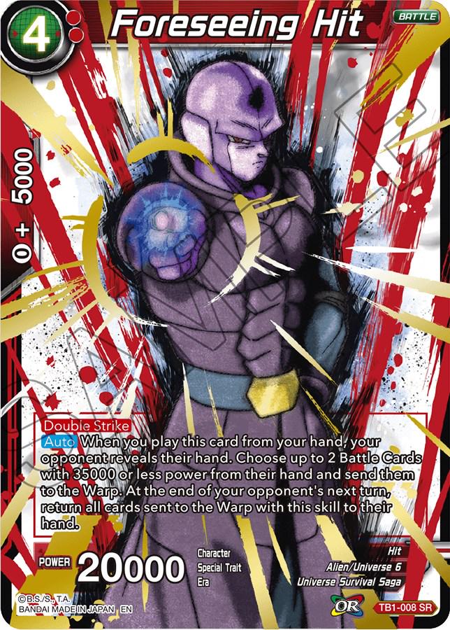 Foreseeing Hit [Alternate Art] TB1-008