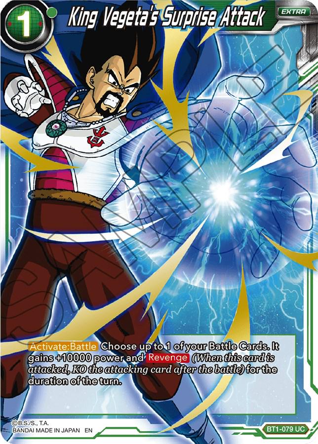 King Vegeta's Surprise Attack [Alternate Art] BT1-079