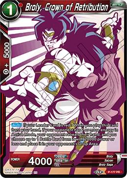 Broly, Crown of Retribution [Alternate Art] P-177