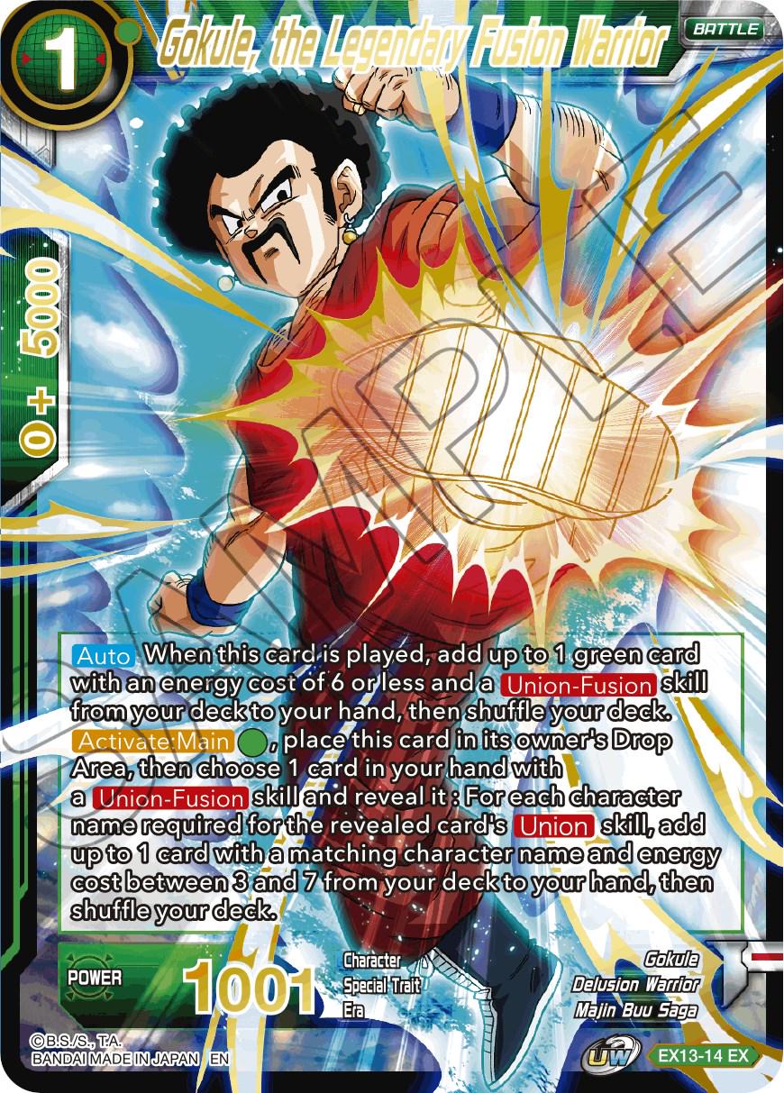 Gokule, the Legendary Fusion Warrior EX13-14
