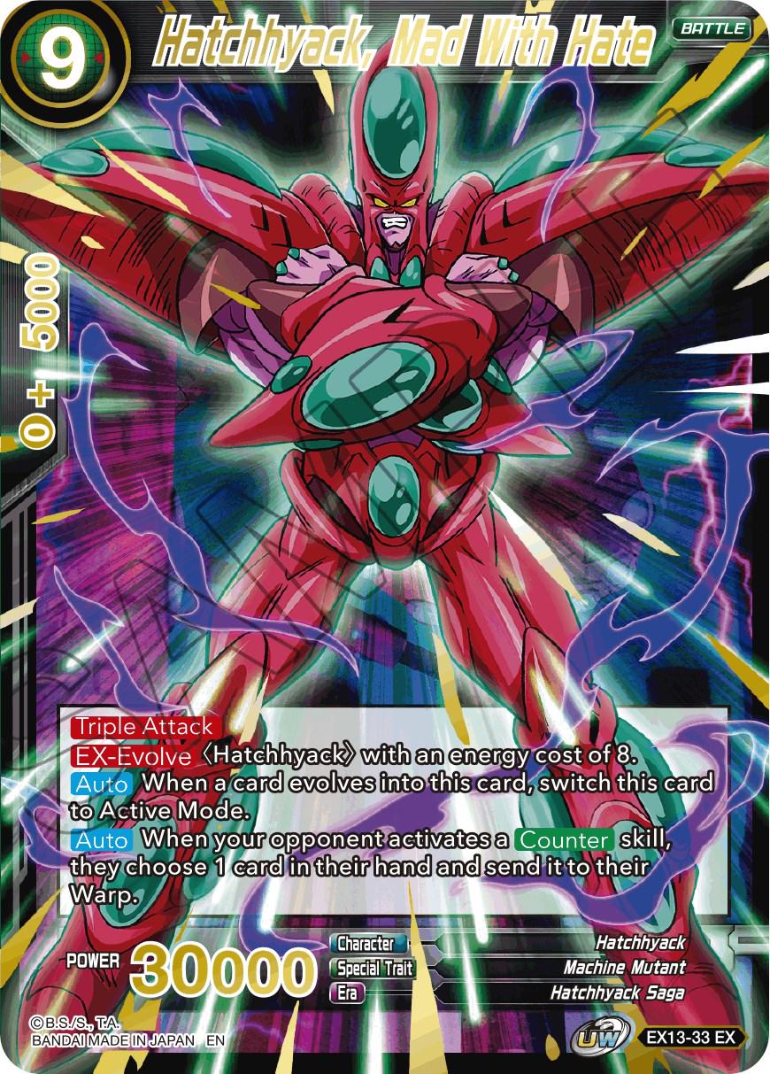 Hatchhyack, Mad With Hate EX13-33