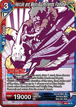 Hercule and Majin Buu, Friends Forever [Alternate Art] DB1-092