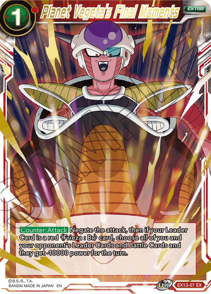 Planet Vegeta's Final Moments EX13-07
