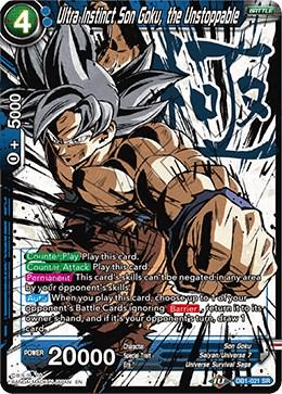 Ultra Instinct Son Goku, the Unstoppable [Alternate Art] DB1-021