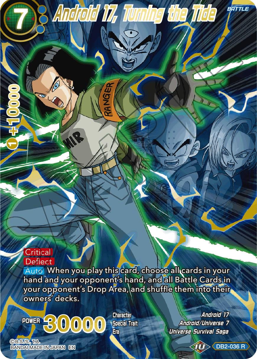Android 17, Turning the Tide [Alternate Art] DB2-036