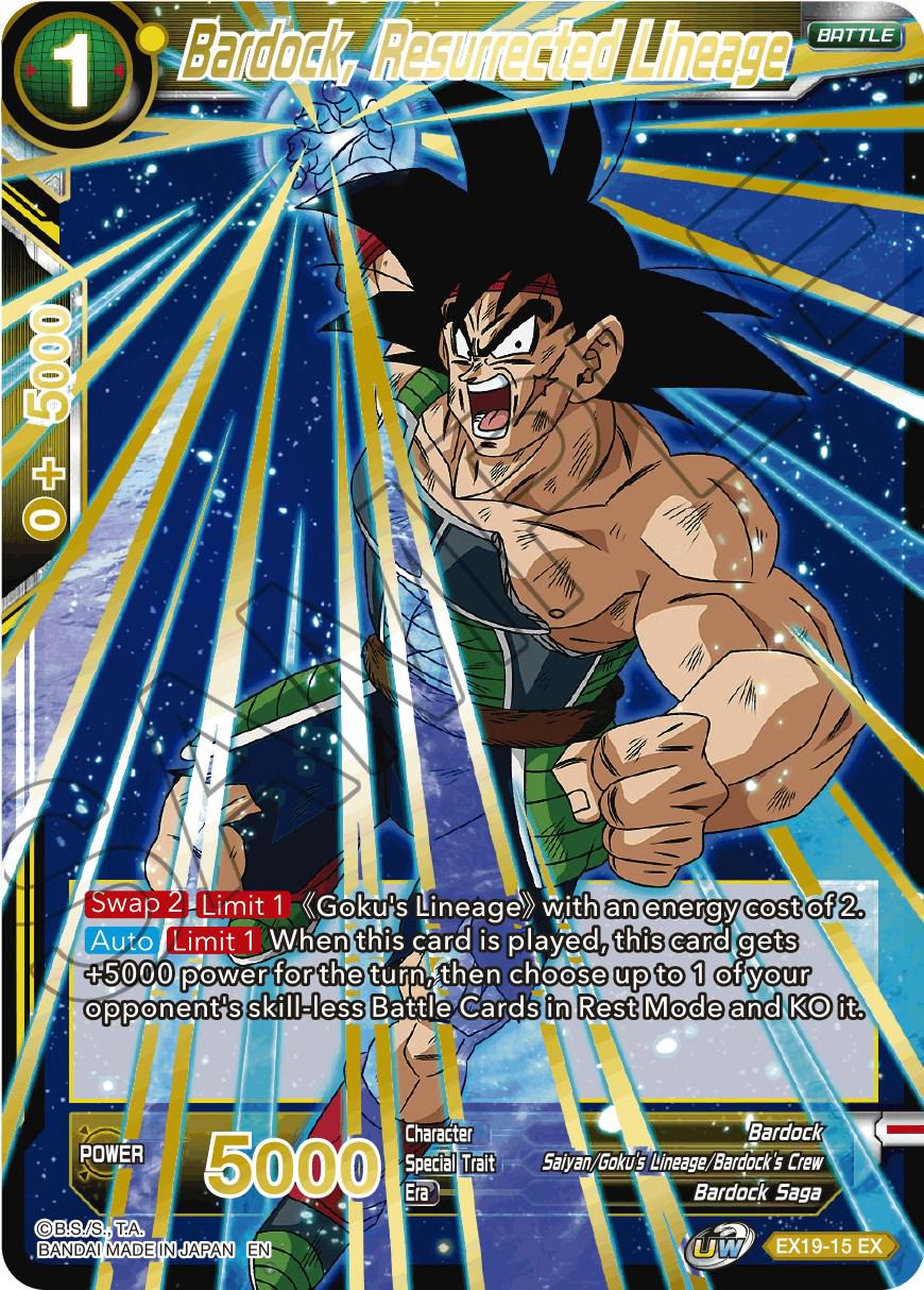 Bardock, Resurrected Lineage EX19-15