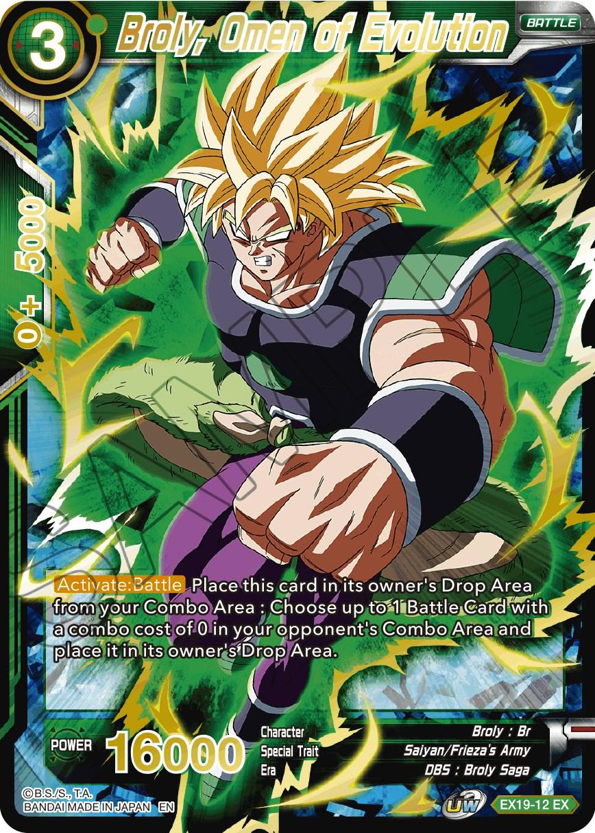 Broly, Omen of Evolution EX19-12