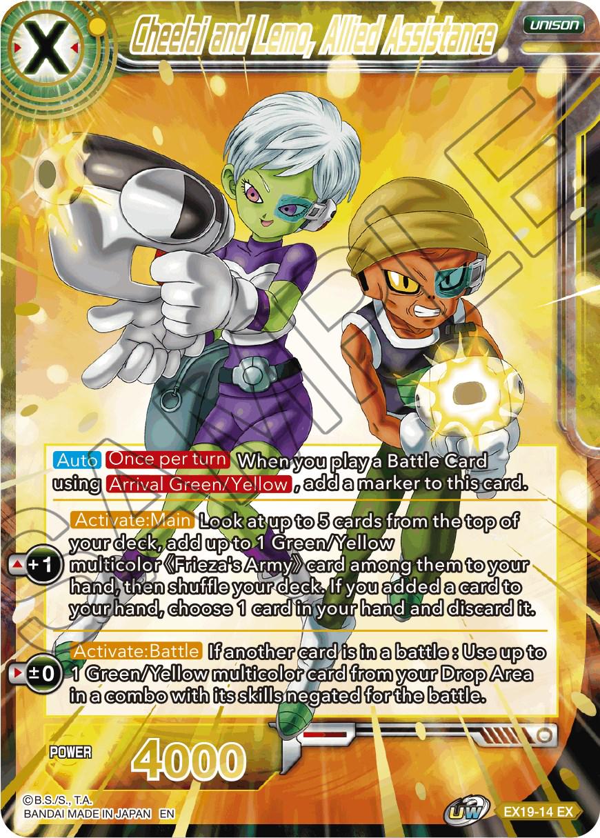 Cheelai and Lemo, Allied Assistance EX19-14