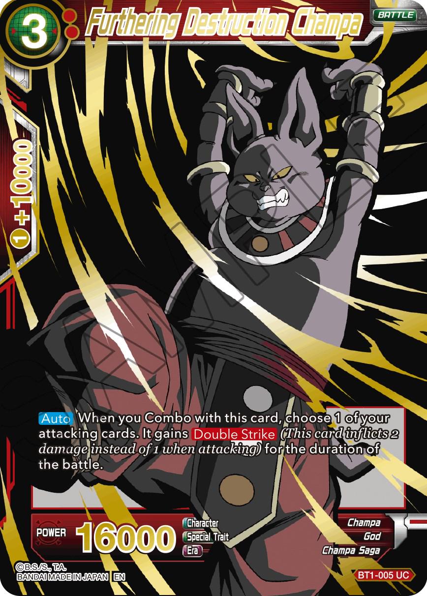 Furthering Destruction Champa [Alternate Art] BT1-005