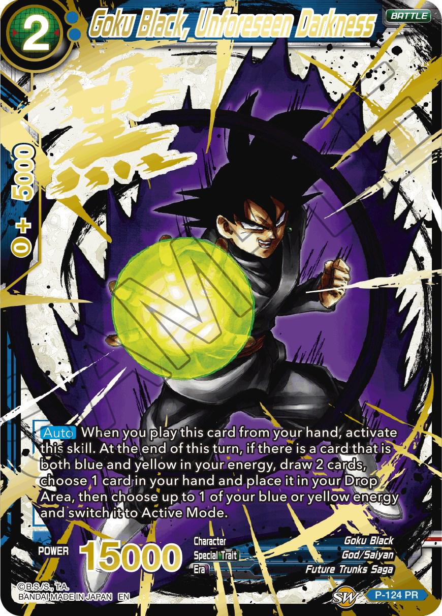 Goku Black, Unforeseen Darkness [Alternate Art] P-124