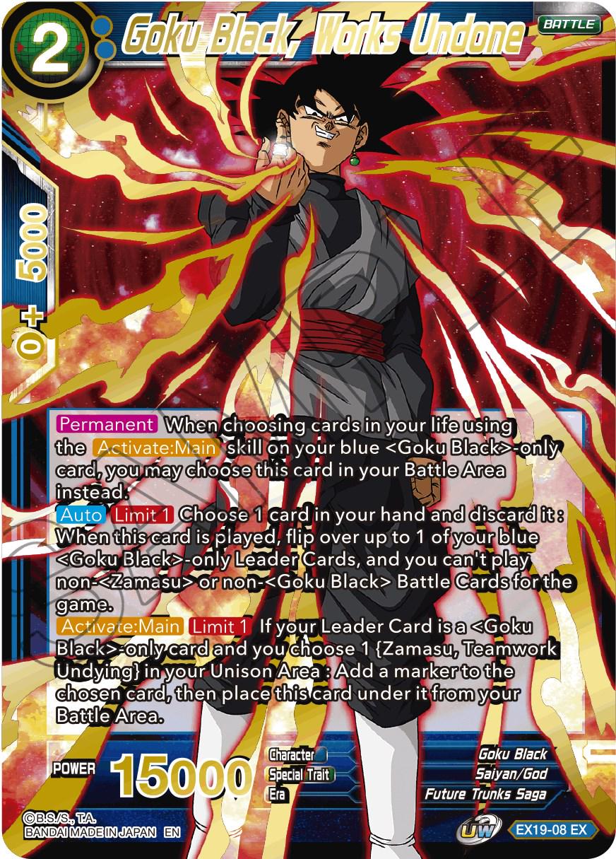 Goku Black, Works Undone EX19-08