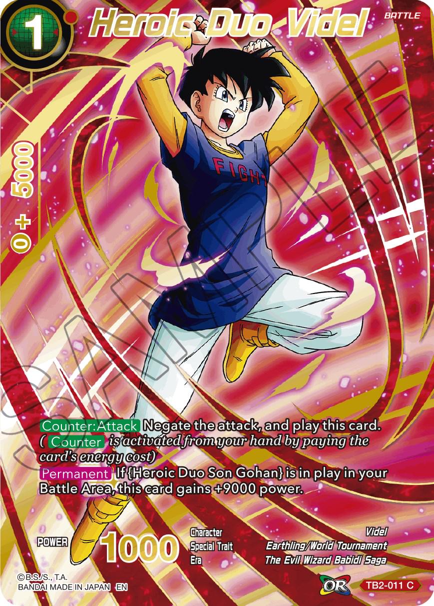 Heroic Duo Videl [Alternate Art] TB2-011