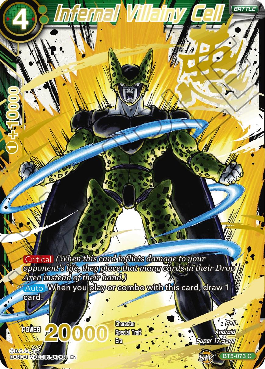 Infernal Villainy Cell [Alternate Art] BT5-073