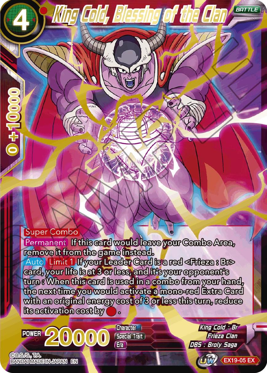 King Cold, Blessing of the Clan EX19-05