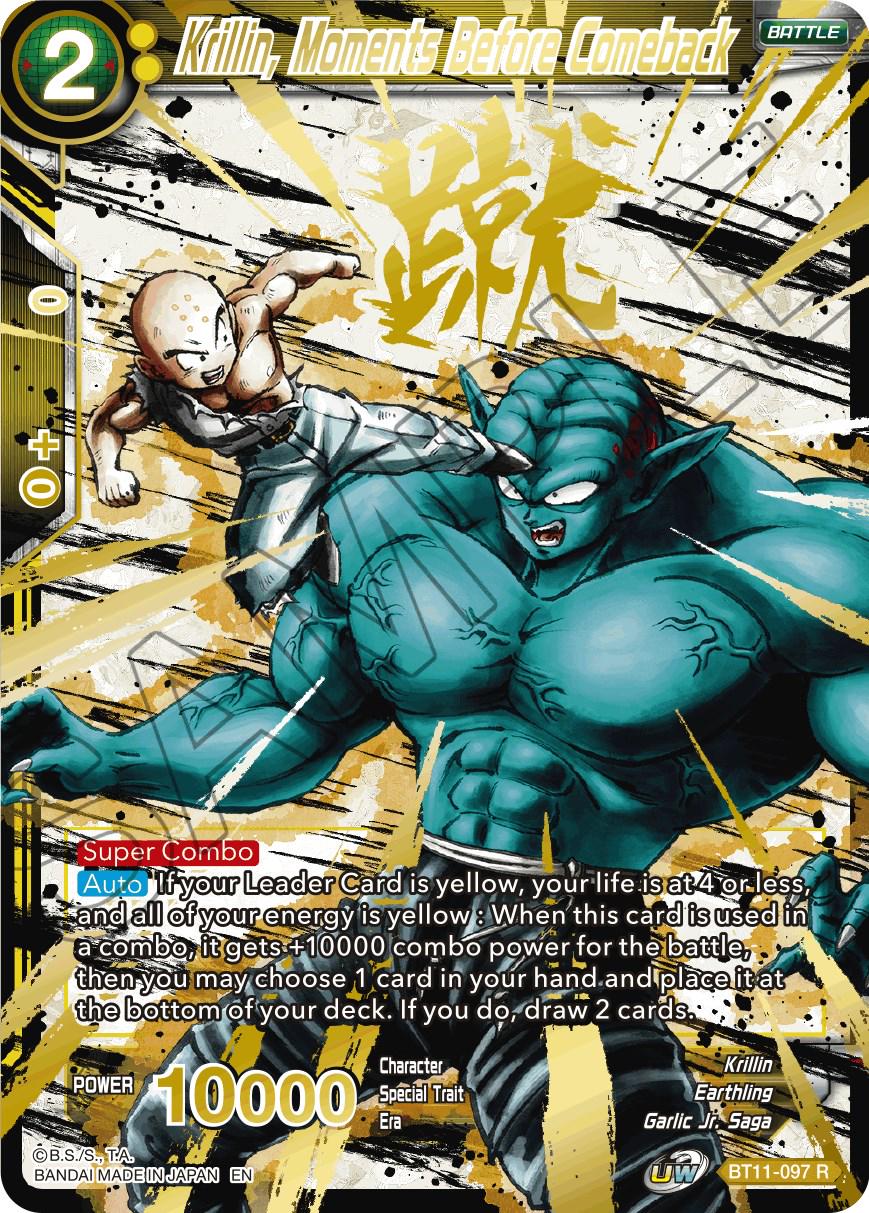 Krillin, Moments Before Comeback [Alternate Art] BT11-097