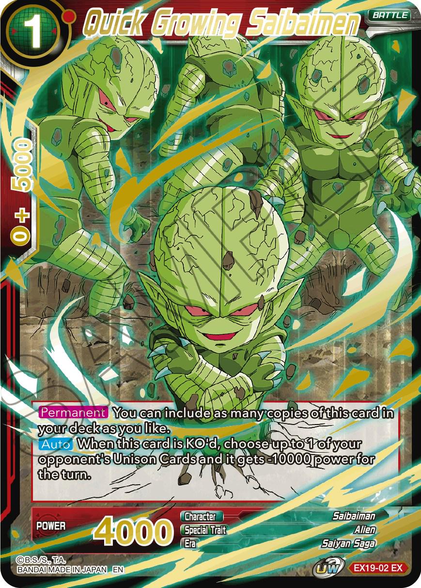 Quick Growing Saibaimen EX19-02