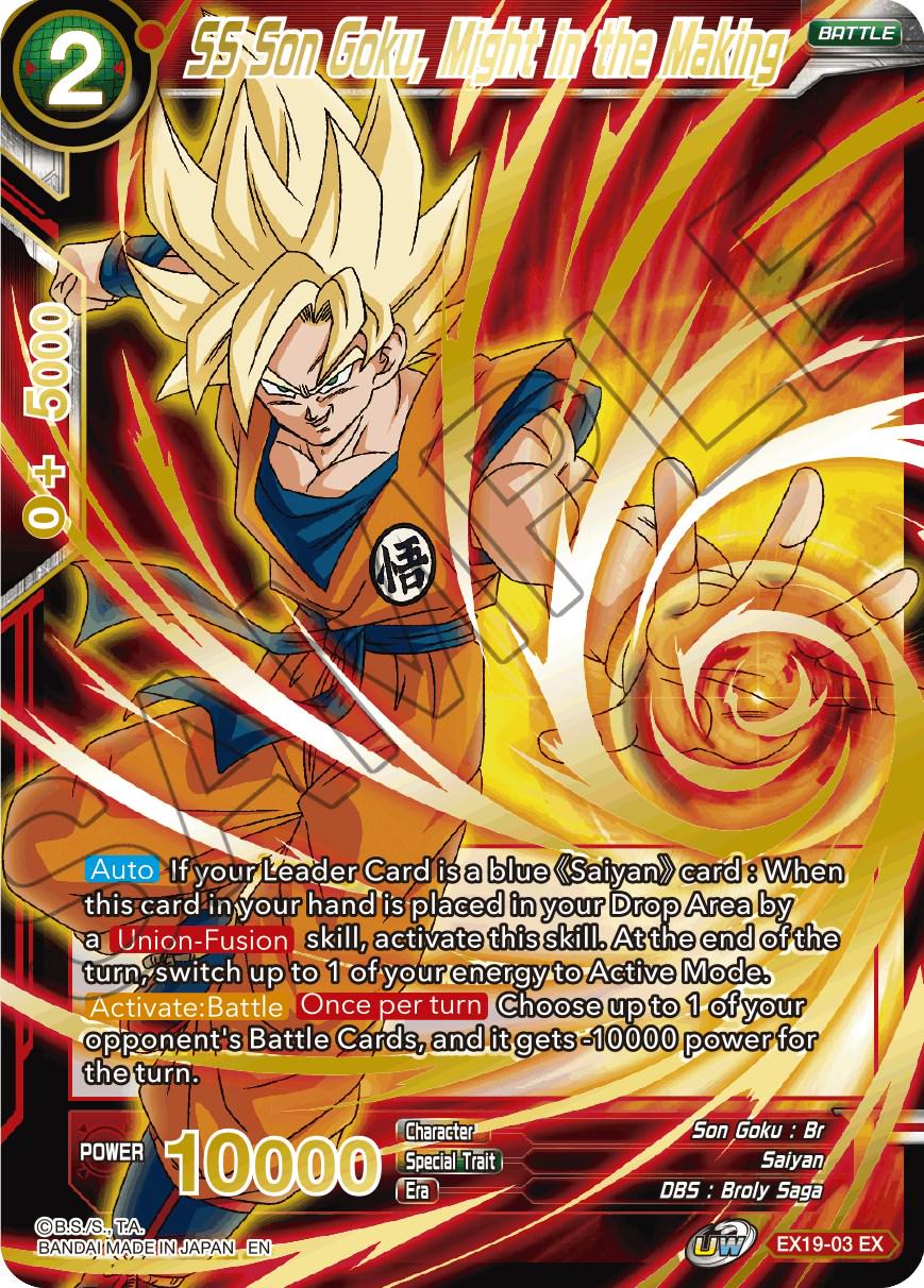 SS Son Goku, Might in the Making EX19-03