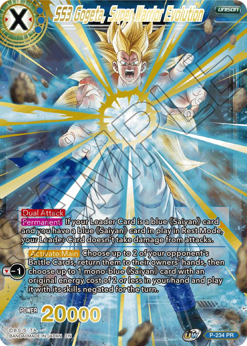 SS3 Gogeta, Super Warrior Evolution [Alternate Art] P-234