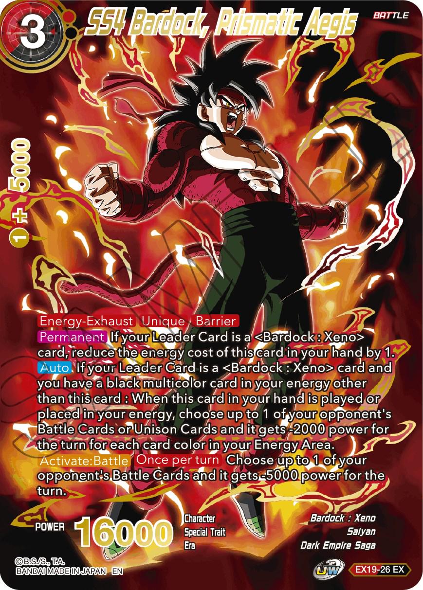 SS4 Bardock, Prismatic Aegis EX19-26