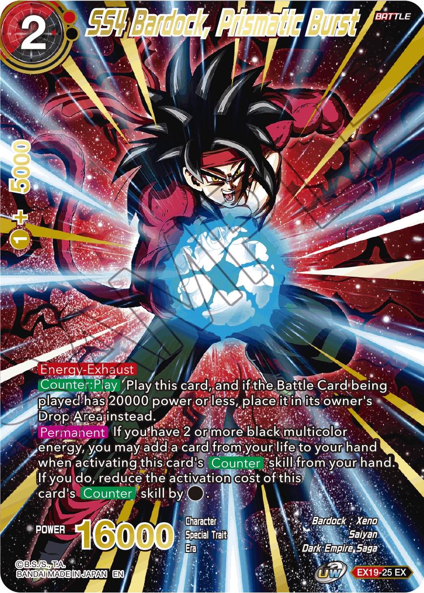 SS4 Bardock, Prismatic Burst EX19-25