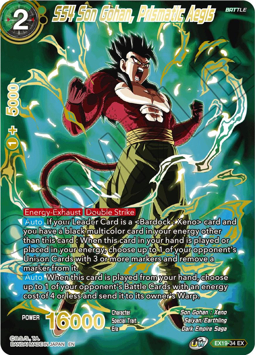 SS4 Son Gohan, Prismatic Aegis EX19-34