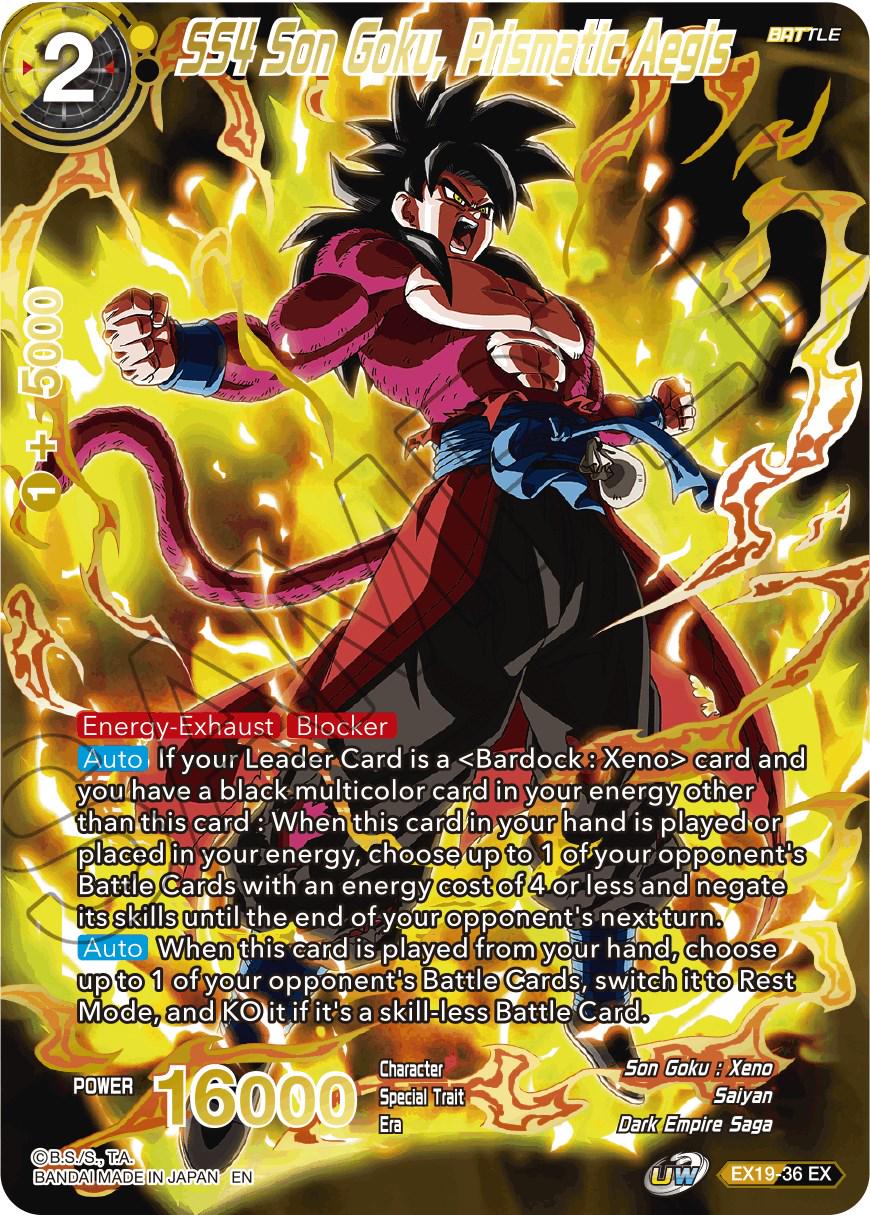 SS4 Son Goku, Prismatic Aegis EX19-36