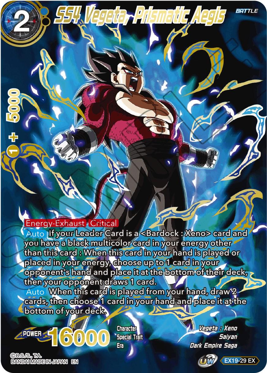 SS4 Vegeta, Prismatic Aegis EX19-29