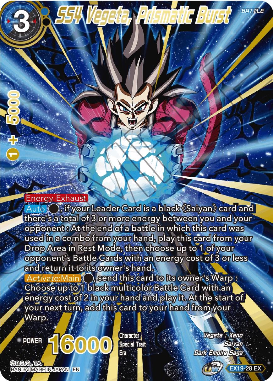 SS4 Vegeta, Prismatic Burst EX19-28