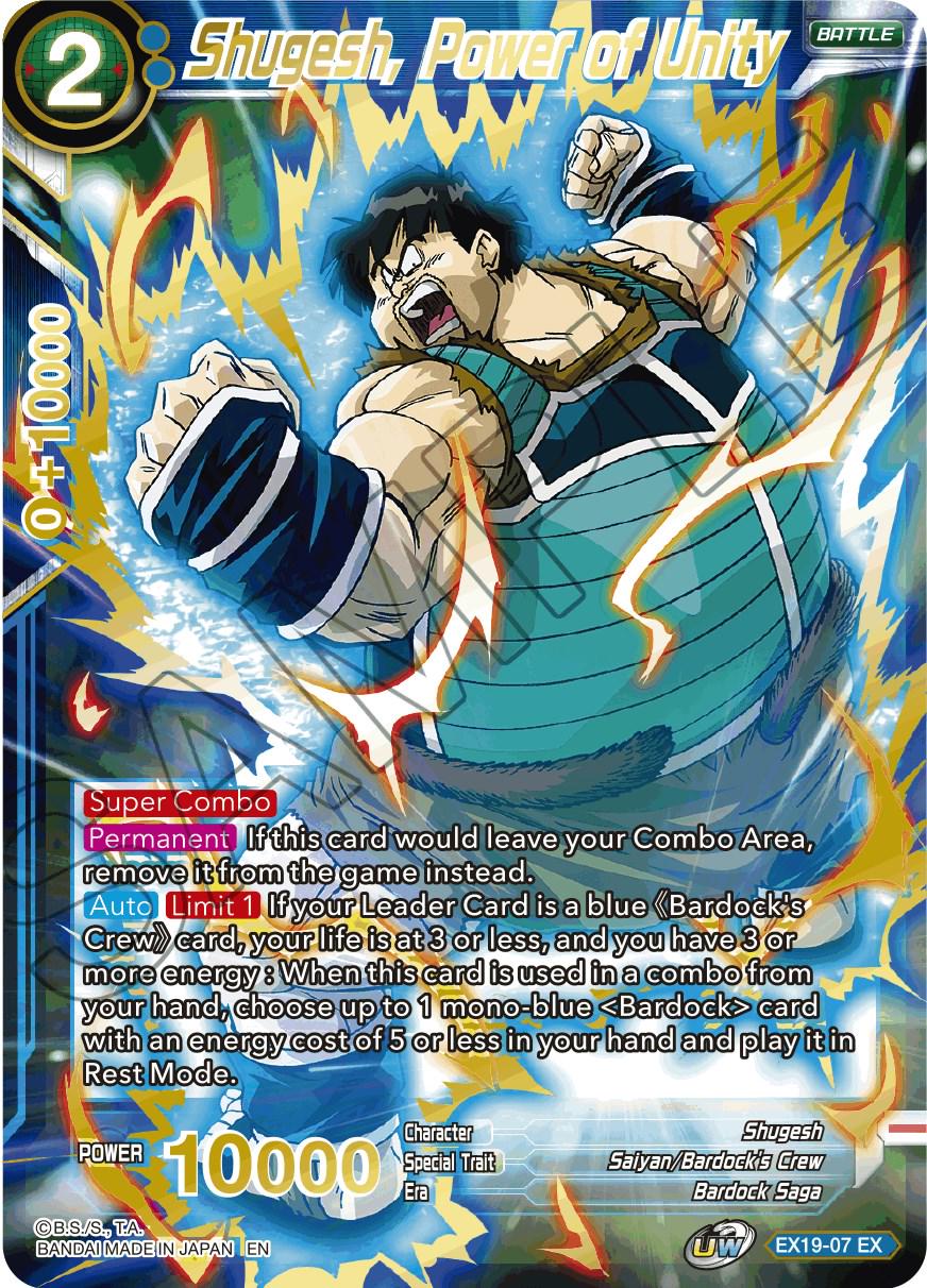 Shugesh, Power of Unity EX19-07