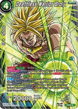Deathless Warrior Broly EX03-16