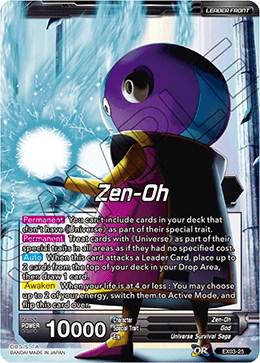 Zen-Oh // Zen-Oh, Ruler of the Universe EX03-25