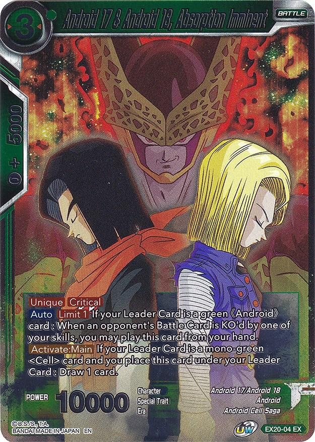 Android 17 & Android 18, Absorption Imminent EX20-04