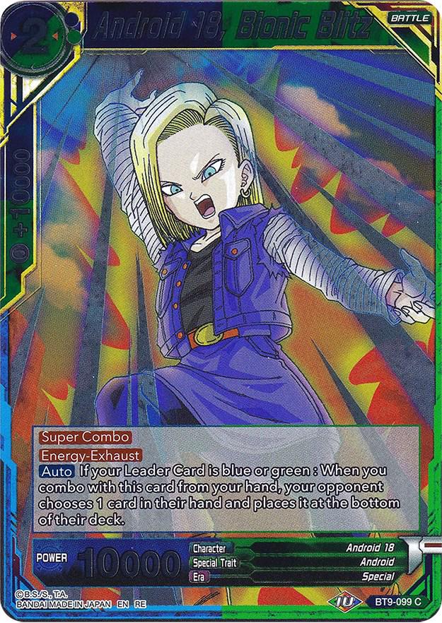 Android 18, Bionic Blitz BT9-099