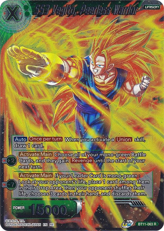 SS3 Vegito, Peerless Warrior BT11-063
