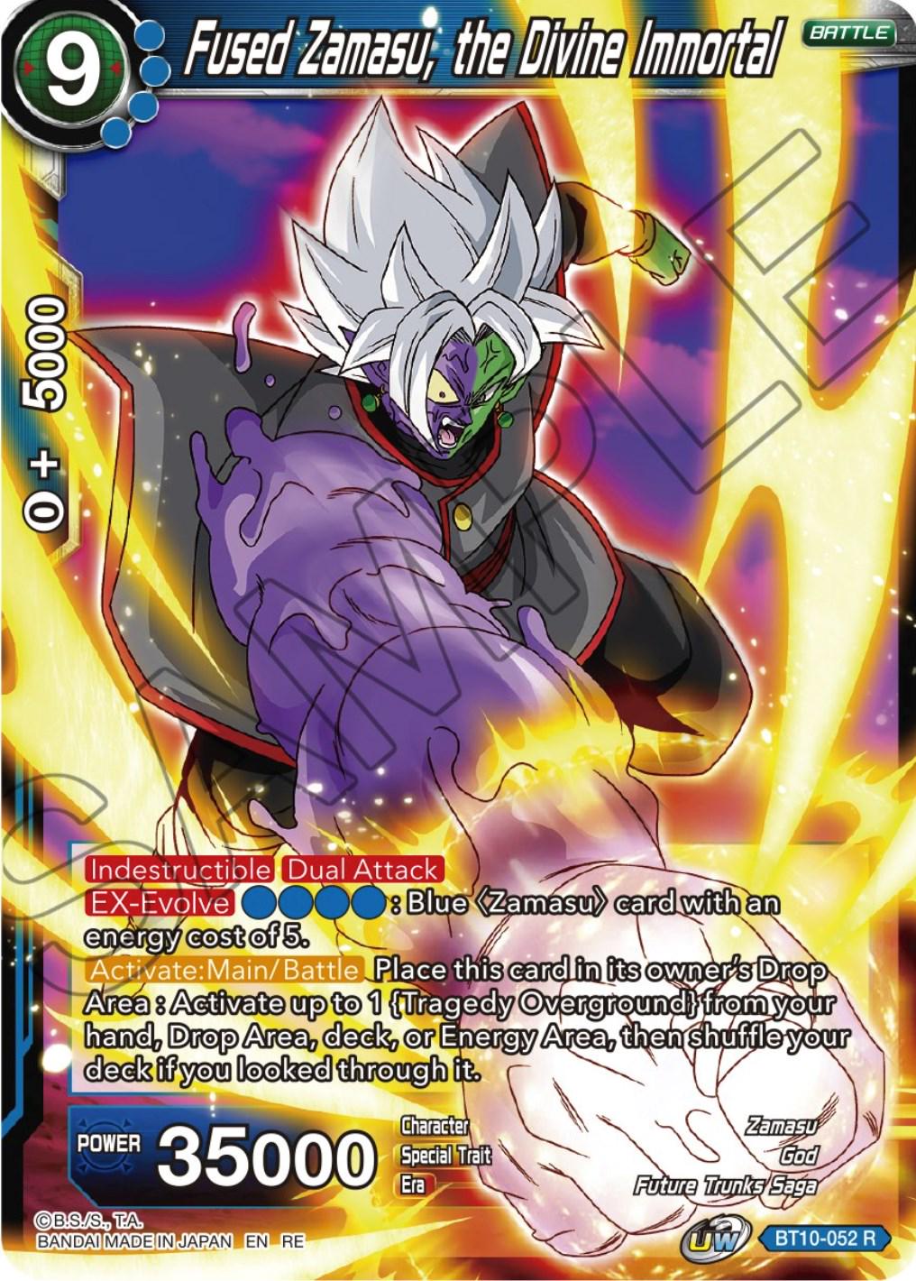 Fused Zamasu, the Divine Immortal BT10-052