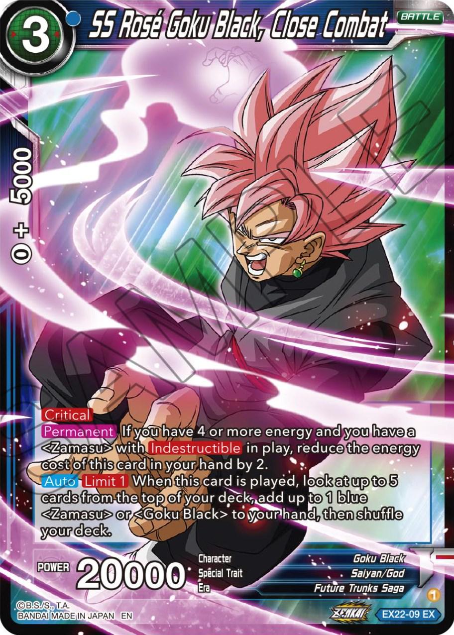 SS Rose Goku Black, Close Combat EX22-09