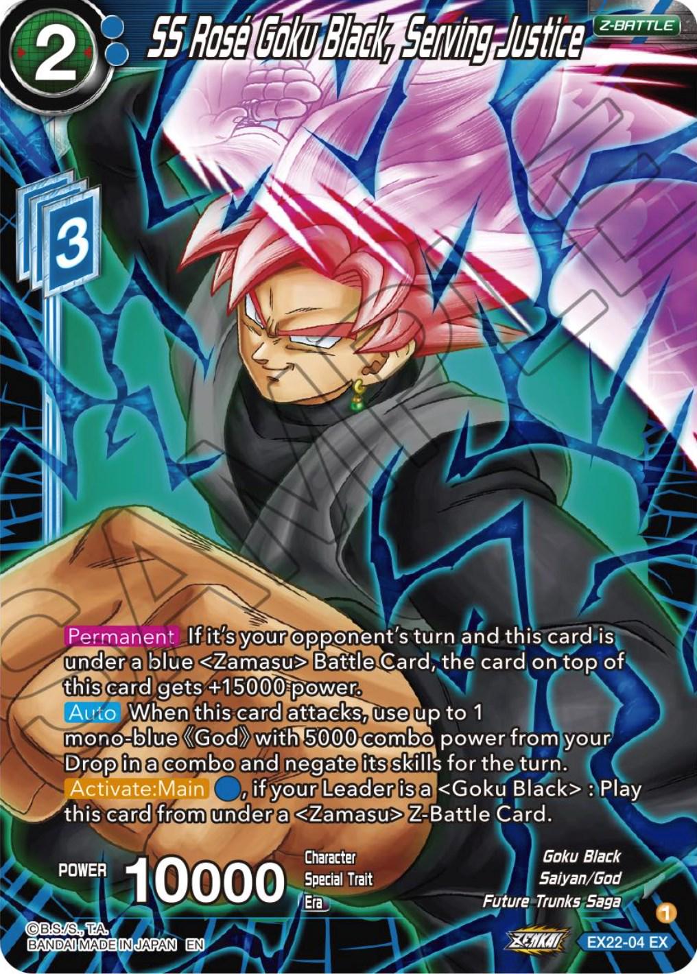 SS Rose Goku Black, Serving Justice EX22-04