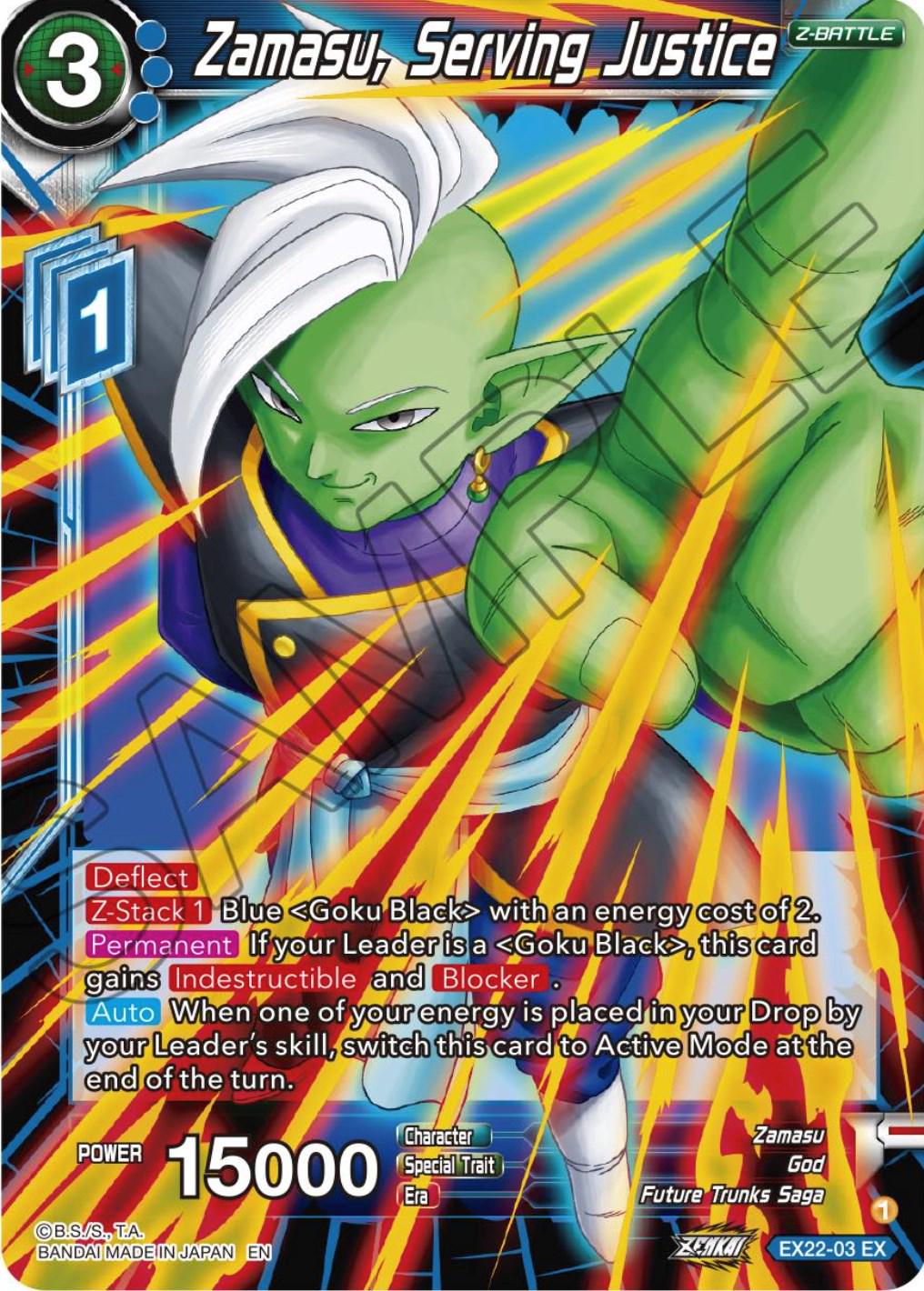 Zamasu, Serving Justice EX22-03