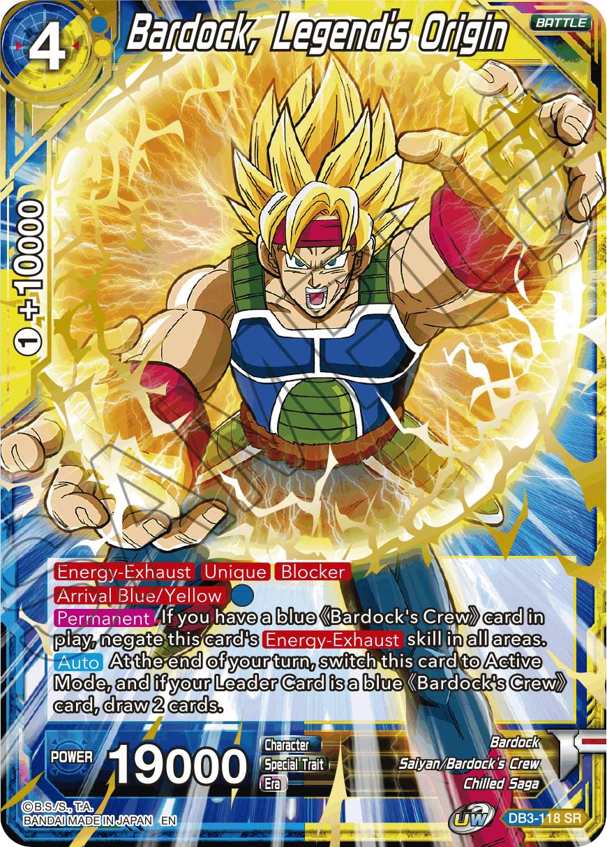 Bardock, Legend's Origin DB3-118