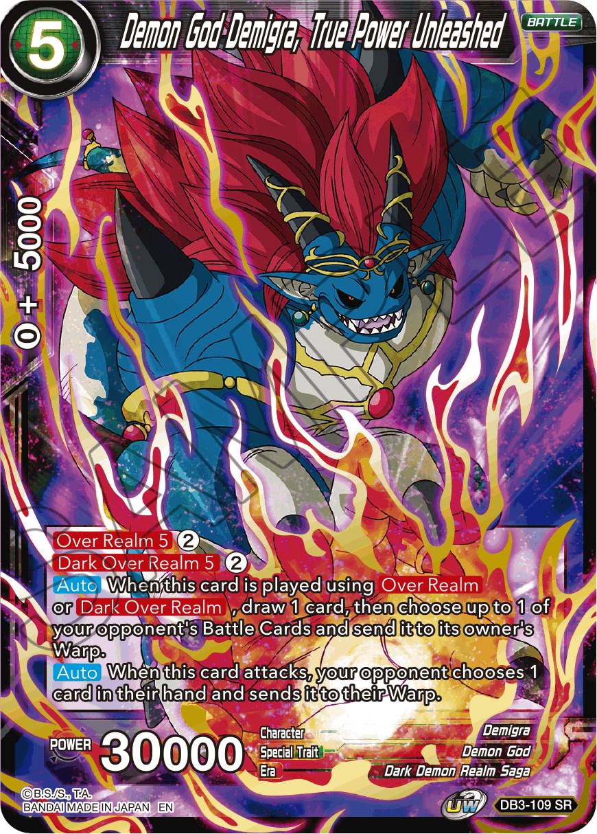 Demon God Demigra, True Power Unleashed DB3-109