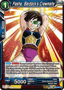 Fasha, Bardock's Crewmate DB3-036